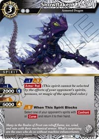 Snowflaken - Dawn of History - Battle Spirits Saga card
