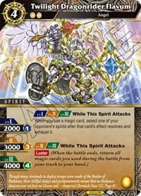 Twilight Dragonrider Flavum - Dawn of History - Battle Spirits Saga card