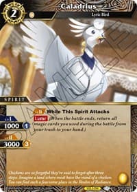 Caladrius - Dawn of History - Battle Spirits Saga card