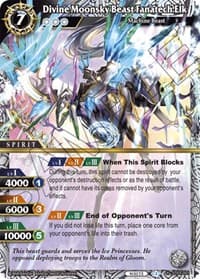 Divine Moonsky Beast Fanatech Elk - Starter Deck 03: Aegis of the Machine - Battle Spirits Saga card