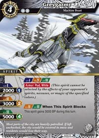 Greygarmr - Starter Deck 03: Aegis of the Machine - Battle Spirits Saga card