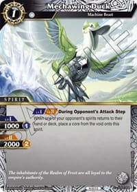 Mechawing Duck - Starter Deck 03: Aegis of the Machine - Battle Spirits Saga card