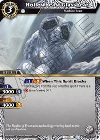 Hollowbeast Glassbear - Starter Deck 03: Aegis of the Machine - Battle Spirits Saga card