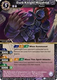 Dark Knight Mordred - Dawn of History - Battle Spirits Saga card
