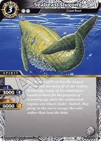 Seabeast Dugong - Starter Deck 03: Aegis of the Machine - Battle Spirits Saga card