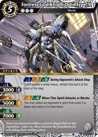 Fortress God Knight Odin Type-X - Dawn of History - Battle Spirits Saga card