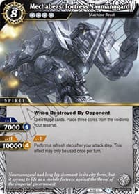 Mechabeast Fortress Naumanngard - Dawn of History - Battle Spirits Saga card