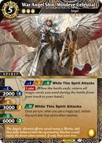 War Angel Shin, Mindeye Celestial - Dawn of History - Battle Spirits Saga card