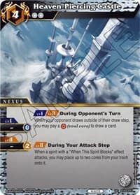 Heaven-Piercing Castle - Starter Deck 03: Aegis of the Machine - Battle Spirits Saga card