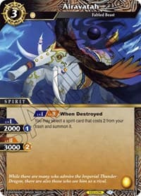 Airavatah - Starter Deck 04: Forbidden Magic - Battle Spirits Saga card