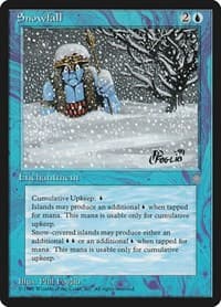 Snowfall - Ice Age - Magic: The Gathering card