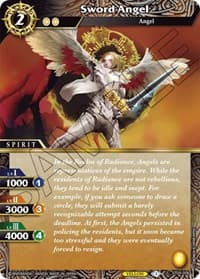 Sword Angel - Starter Deck 04: Forbidden Magic - Battle Spirits Saga card