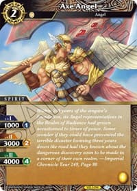 Axe Angel - Starter Deck 04: Forbidden Magic - Battle Spirits Saga card