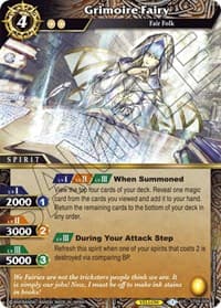 Grimoire Fairy - Starter Deck 04: Forbidden Magic - Battle Spirits Saga card