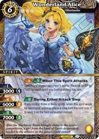 Wonderland Alice - Dawn of History - Battle Spirits Saga card