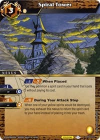 Spiral Tower - Starter Deck 04: Forbidden Magic - Battle Spirits Saga card