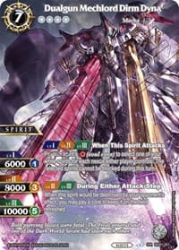 Dualgun Mechlord Dirm Dyna (SPR) - Dawn of History - Battle Spirits Saga card