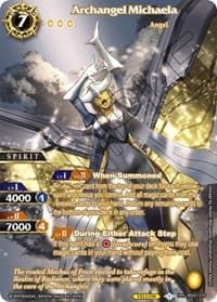 Archangel Michaela (SPR) - Dawn of History - Battle Spirits Saga card
