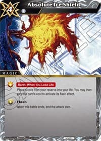Absolute Ice Shield - Dawn of History - Battle Spirits Saga card