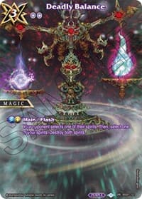 Deadly Balance (SPR) - Dawn of History - Battle Spirits Saga card