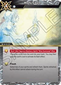 Holy Elixir - Starter Deck 03: Aegis of the Machine - Battle Spirits Saga card