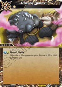 Drowsy Fumes - Starter Deck 04: Forbidden Magic - Battle Spirits Saga card