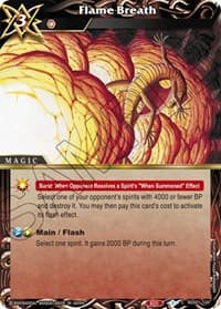 Flame Breath - Dawn of History - Battle Spirits Saga card