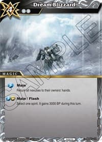 Dream Blizzard - Dawn of History - Battle Spirits Saga card