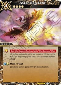 Ascension Zero - Dawn of History - Battle Spirits Saga card