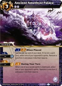 Ancient Amethyst Palace - Dawn of History - Battle Spirits Saga card