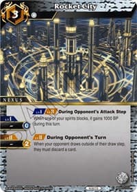 Rocket City - Dawn of History - Battle Spirits Saga card