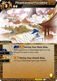 Phantasmal Paradise - Dawn of History - Battle Spirits Saga card