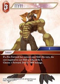 Ifrit - From Nightmares - Final Fantasy TCG card