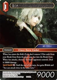 Ace - From Nightmares - Final Fantasy TCG card