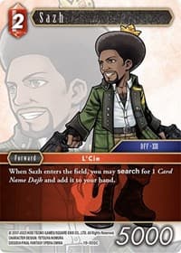 Sazh - From Nightmares - Final Fantasy TCG card