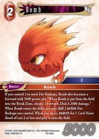 Bomb - From Nightmares - Final Fantasy TCG card