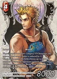 Sabin (Full Art) - From Nightmares - Final Fantasy TCG card