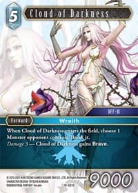 Cloud of Darkness - From Nightmares - Final Fantasy TCG card