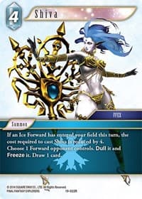 Shiva - From Nightmares - Final Fantasy TCG card