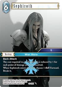 Sephiroth - From Nightmares - Final Fantasy TCG card