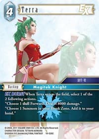 Terra EX - From Nightmares - Final Fantasy TCG card