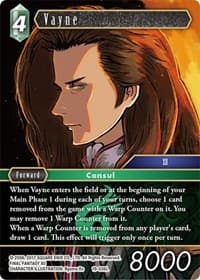 Vayne - From Nightmares - Final Fantasy TCG card