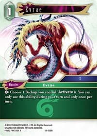 Evrae - From Nightmares - Final Fantasy TCG card