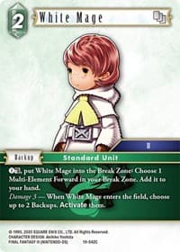 White Mage (19-042C) - From Nightmares - Final Fantasy TCG card