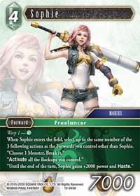 Sophie - From Nightmares - Final Fantasy TCG card