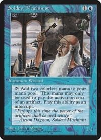 Soldevi Machinist - Ice Age - Magic: The Gathering card