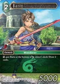 Bartz - From Nightmares - Final Fantasy TCG card