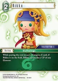 Rikku - From Nightmares - Final Fantasy TCG card