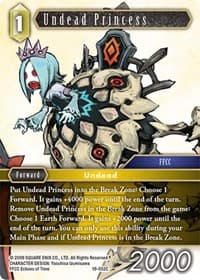 Undead Princess - From Nightmares - Final Fantasy TCG card