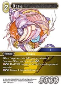 Doga - From Nightmares - Final Fantasy TCG card
